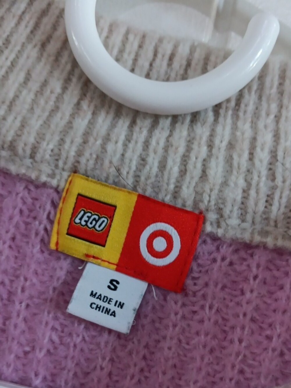 LEGO Collection x Target Limited Edition Color Block Wool-Blend Sweater Size S - Picture 2 of 7